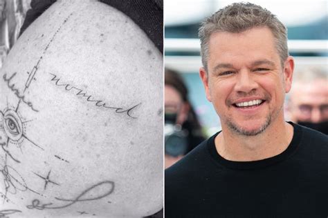 damon jackson tattoo meaning|Matt Damon Gets a Sentimental Tattoo Dedicated to His Late Father.